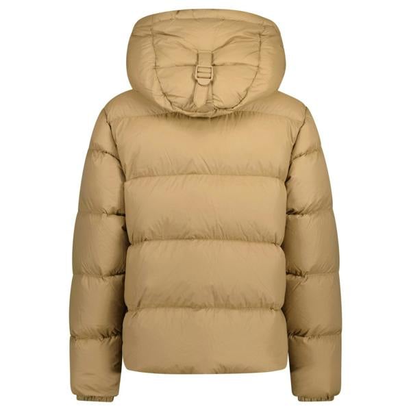 Burberry 'Halsby' Hooded Check Down Jacket Beige - chancefashionco