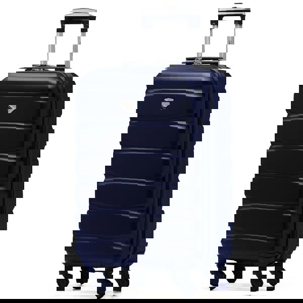 Flight Knight 55x35x20cm Cabin Carry Bag Hard Shell Suitcase 100+ Airline Approved