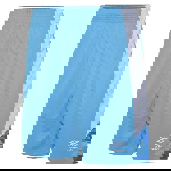 Umbro Mens Vier Shorts - Sky Blue/White - 