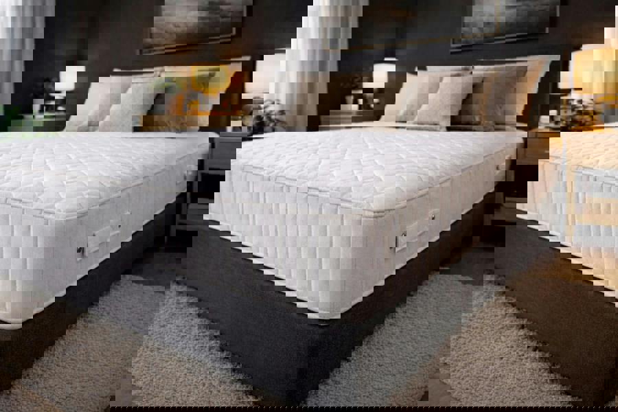 Nexus Mattress Supportive Diamond Memory Foam Open Coil Sprung Mattress