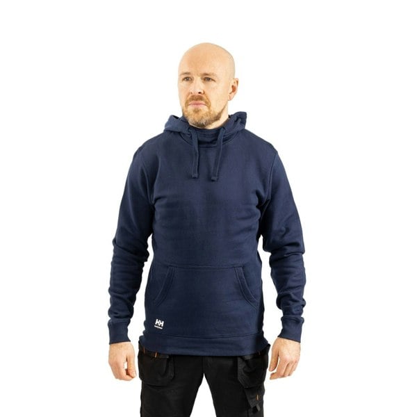 Helly Hansen Workwear Manchester Cotton Men's Hooded Sweatshirt - Blue