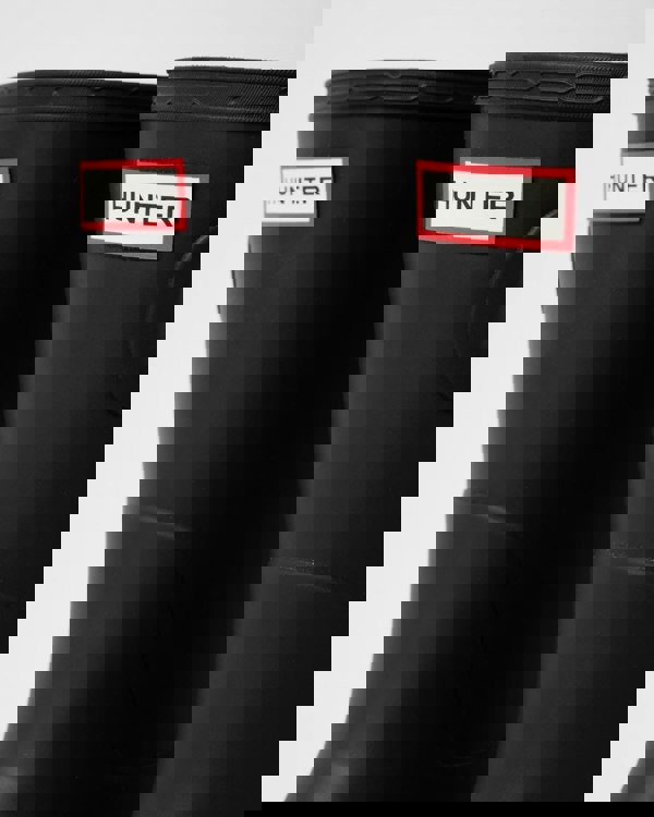 Hunter Original Short Mens Wellies - Black