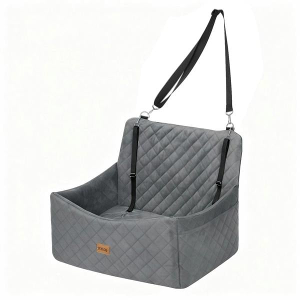 Skylos Dog Booster Car Seat Travel Carrier Bed Bag Basket for Medium Large Pets