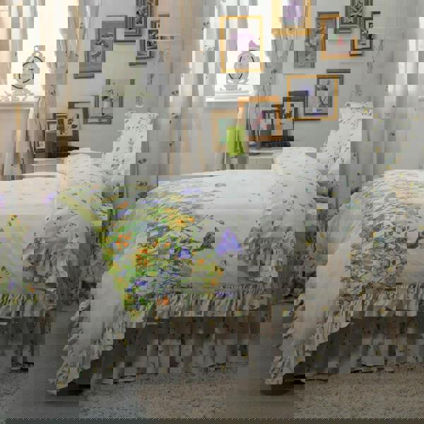 Belledorm Bluebell Meadow Duvet Cover - Ivory