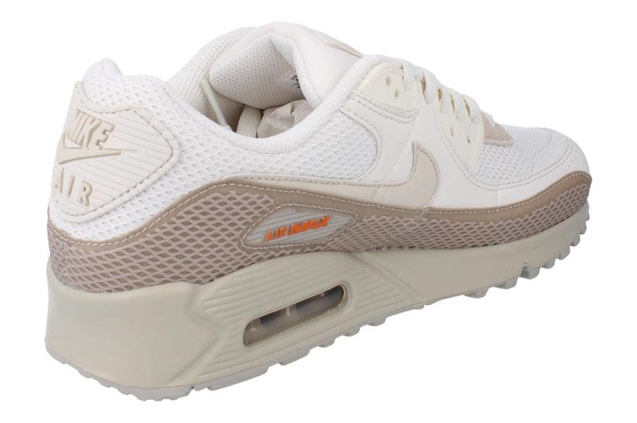 Nike Air Max 90 Prm Mens Trainers Im5759 Shoes  001 - Phantom Light Orewood Brown 001 - Photo 2