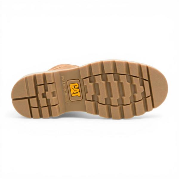 Caterpillar CAT (Caterpillar) Tan Leather Hiking Mid-Cut Chukka Ankle Boots - Grader