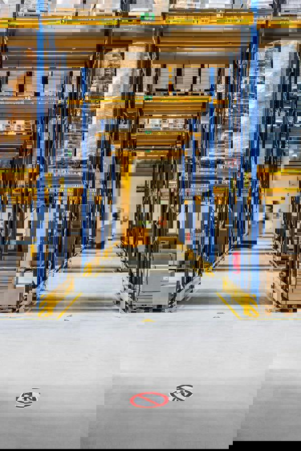 Durable DURALINE Slip-Resistant Floor Marking Tape | 50mm x 30m | White