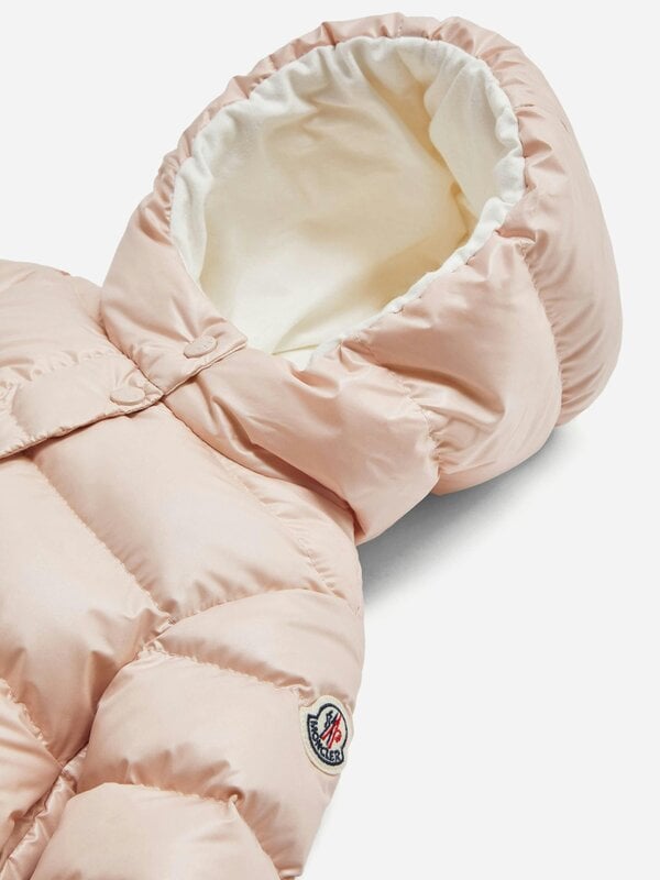 Moncler Enfant Baby Girls Down Padded Tazui Jacket in Pink