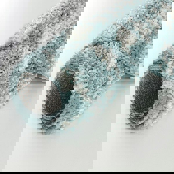 Shaggy blue rug High Quality Elegant Moroccan Pattern