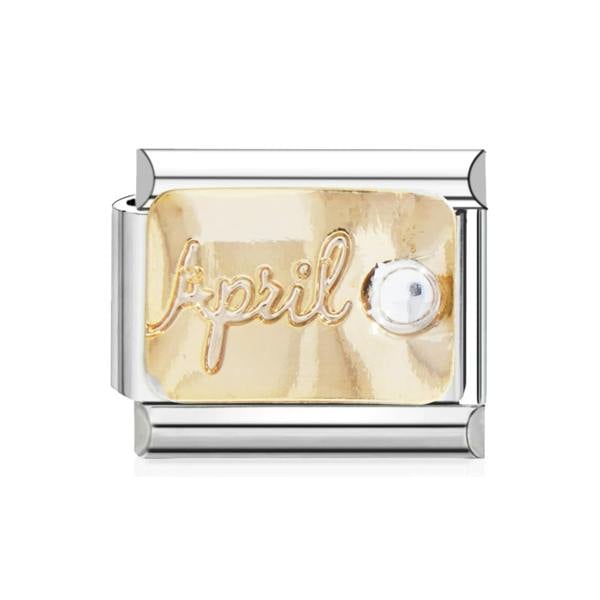 Serafina Birthstone Month Charm | Italian Style Bracelet Charm