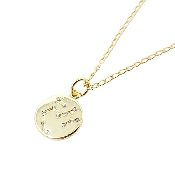 Harfi Sagittarius Gold Plated Constellation Star Map Pendant Charm Necklace