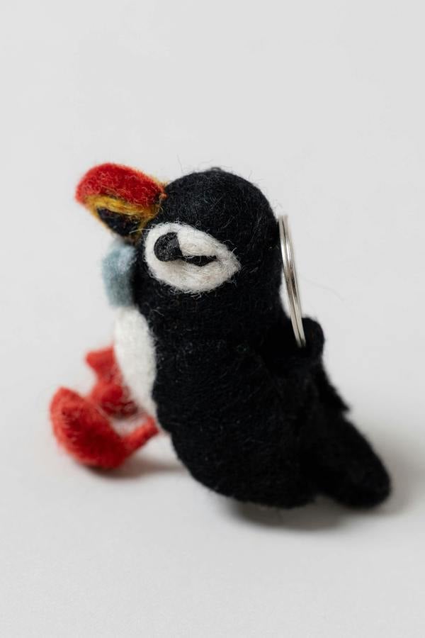 Lily & Me Puffin Felt Keyring Assorted