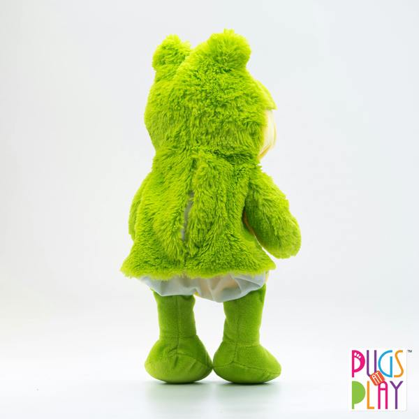 Pugs at Play Talking Frog Hand Puppet Toy