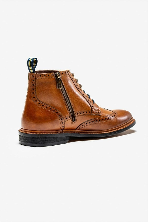 Ashmoor tan boots side