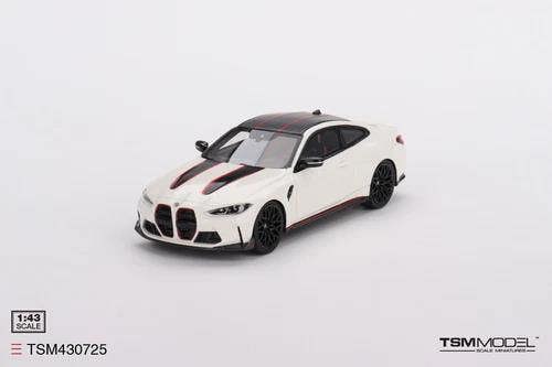 MCSlots BMW M4 CSL Alpine White 1:43 Scale TSM430725