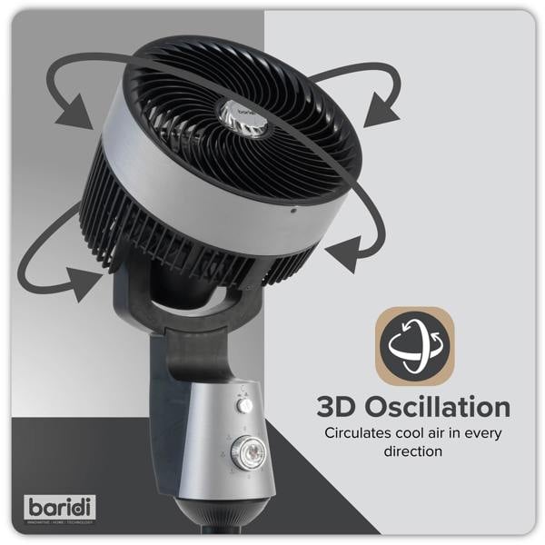 Baridi DH142 Fan Action shot - icon - summary