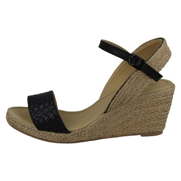 Savannah Ladies Savannah Rope Wedge Sandals