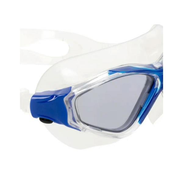 Blue Aquafeel Endurance Pro III swim goggles with clear lenses and adjustable strap