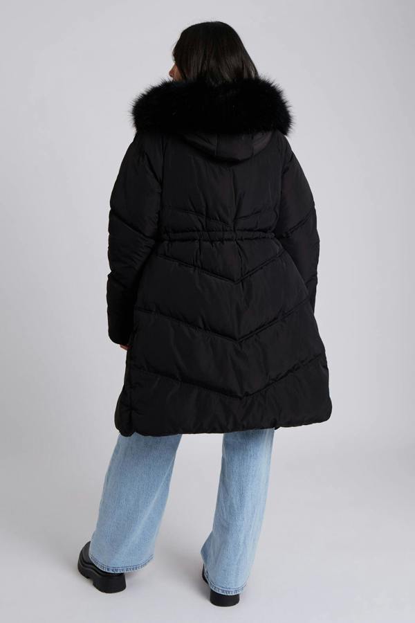 Urban Bliss Faux Fur Padded Parka