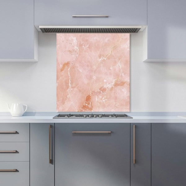 Warren Reed - Designer Sweet Peach Quartz Effect Kitchen Splashback