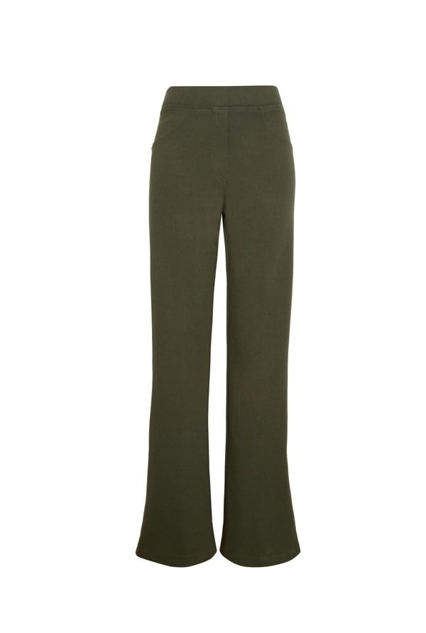 James Lakeland Boot Leg Trousers Green