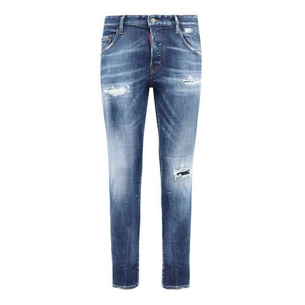 Dsquared Cool Guy Basic Wash Jeans   in  Blue