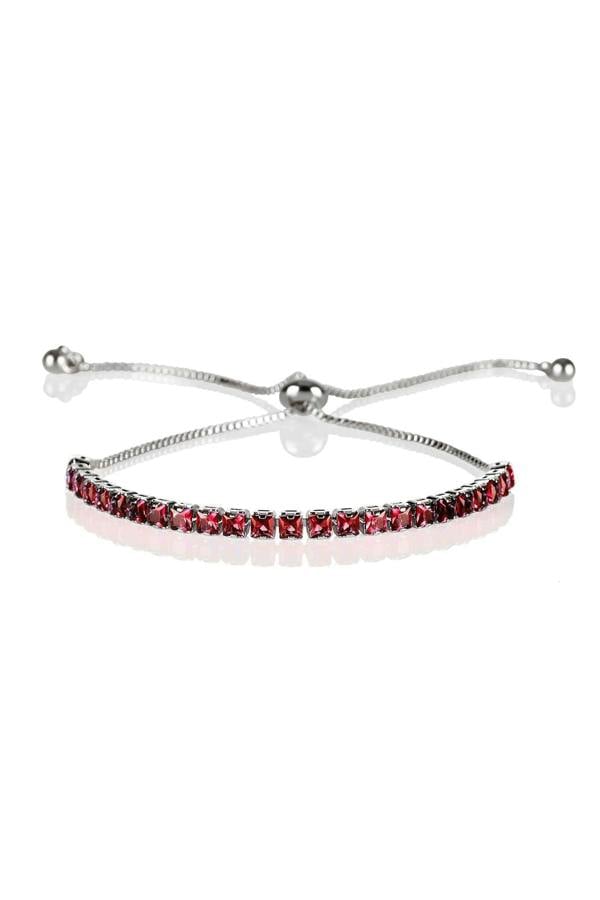 Adjustable Red Bracelet for Women - namana.london