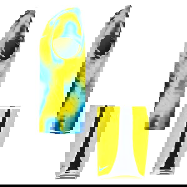 Nike Childrens/Kids Dri-FIT Short-Sleeved Top & Shorts Set - Yellow - 