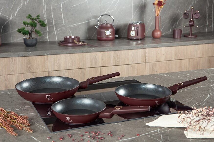 Berlinger Haus 3 pcs Frypan Set Berlinger Haus BH8048 Leonardo