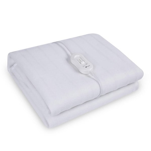 PureMate Luxury Electric Heated Under Blanket (3 Heat Settings & Machine Washable)