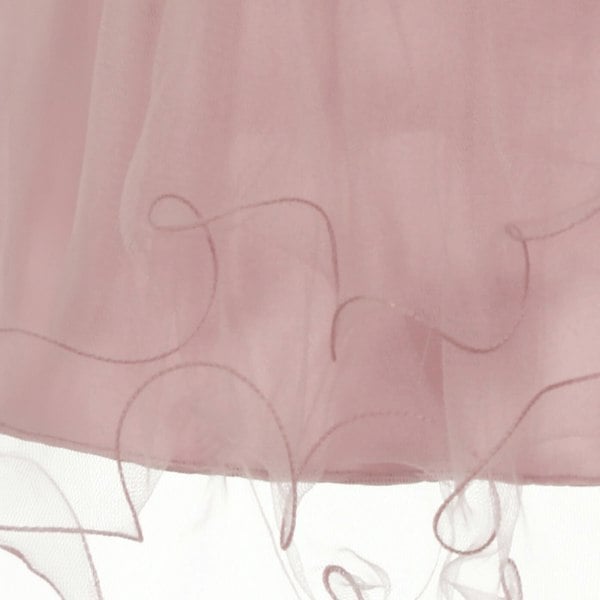 mauve tulle
