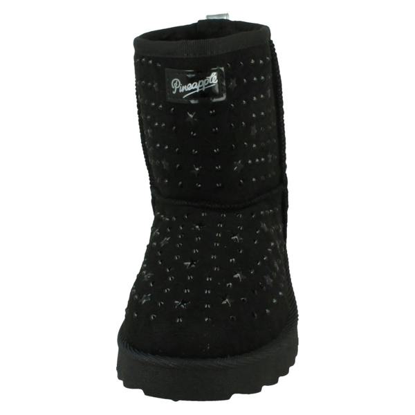 Pineapple Girls Pineapple Boots With Star Detailing H4200