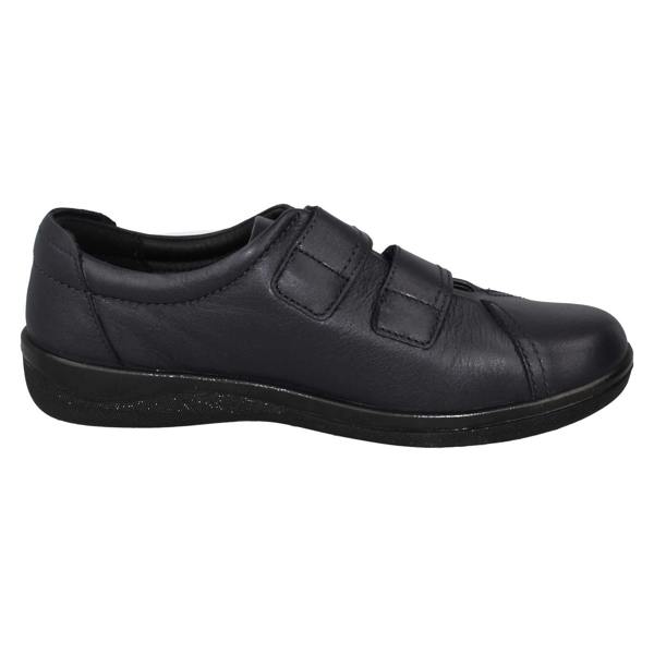 Padders Ladies Padders Soft Leather Adjustable Shoes Cosmic