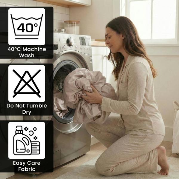 Smart Living T300 Fitted Sheet Or Pillowcases - Mink
