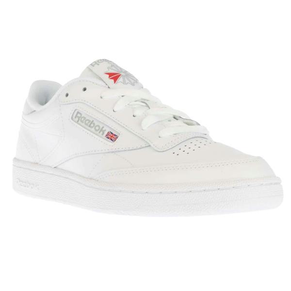 Reebok Unisex Adults Club C 85 Leather Trainers - White - 