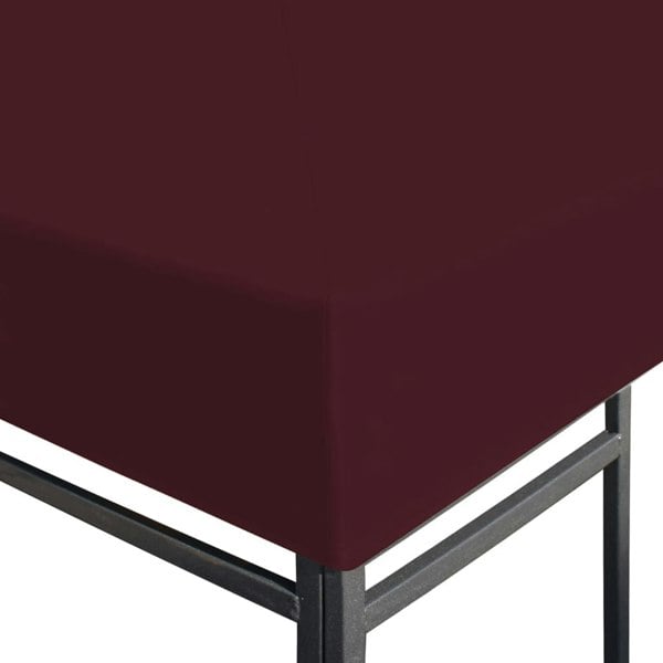 Berkfield Gazebo Top Cover 310 g/ma_ 3x4 m Bordeaux