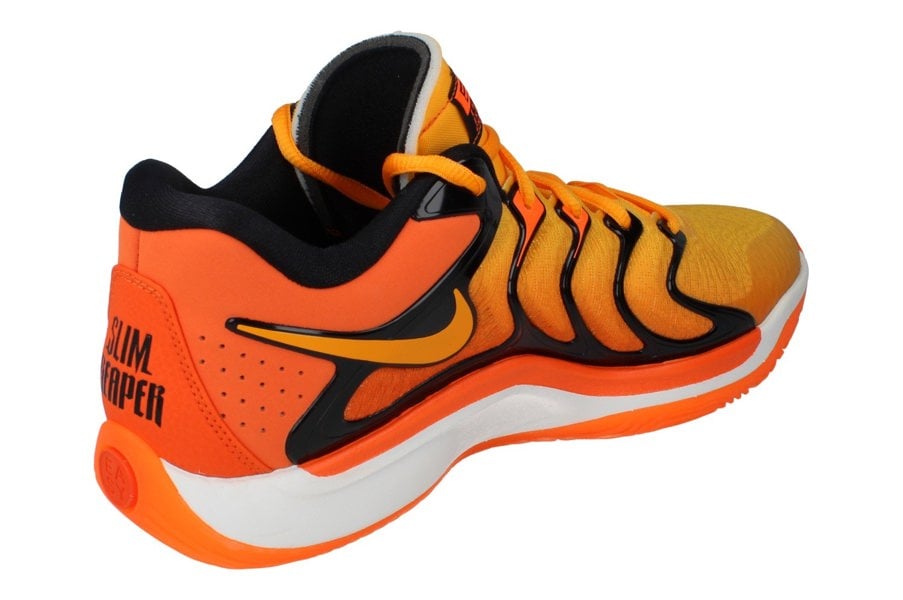 Nike Kd17 Mens Basketball Trainers Fj9487  800 - Safety Orange Sundial 800 - Photo 2