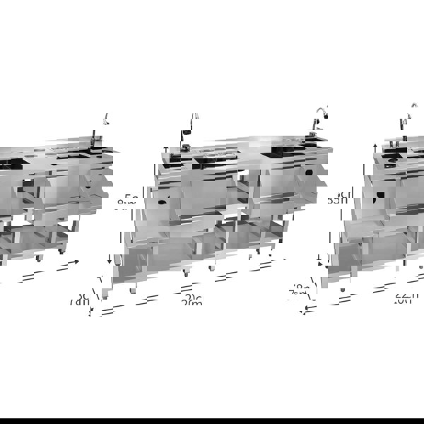 Kukoo Twin Cocktail Bar Station