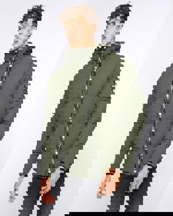 Crosshatch Hanjo Jacket Olive