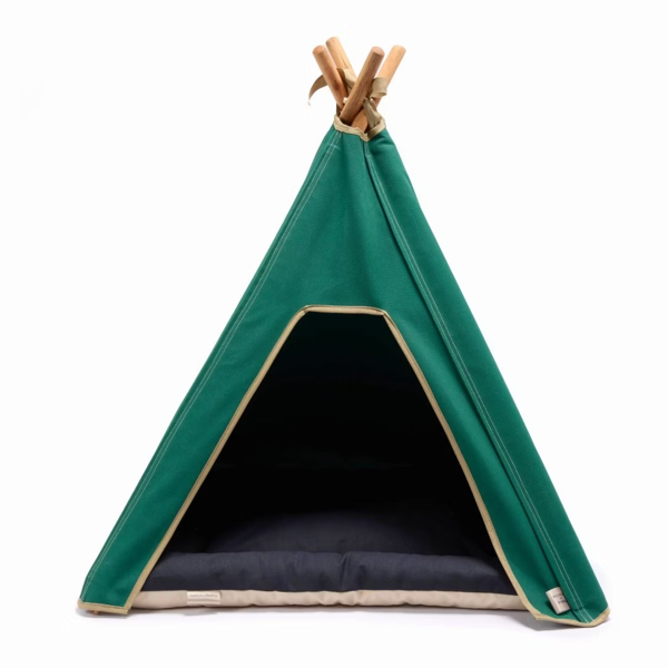 Pooch and Paws Teepee & Dog Mat Combination Set