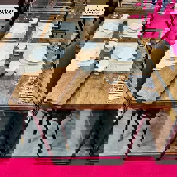 TRL Furniture Sleek & Slender Reclaimed Dining Table