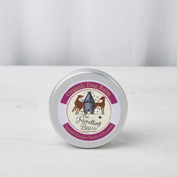 The Travelling Bee Co. Organic Dog Balm with Scottish Heather Honey & Beeswax