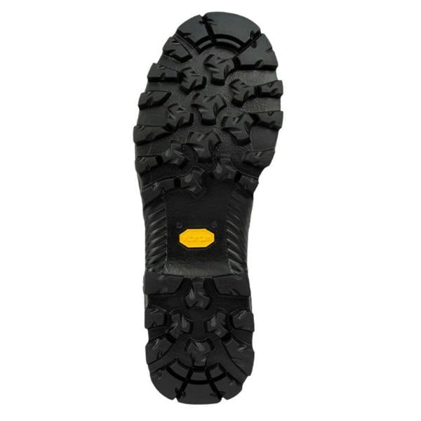 Vibram sole of Jack Pyke Hunters boots for traction on wet and uneven ground