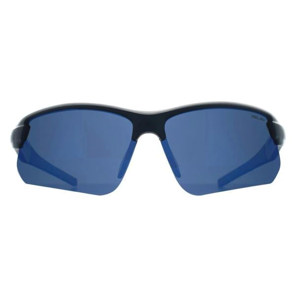 Relay Sport Unisex Matte Dark Blue Blue Revo Polarized Overdrive Sunglasses