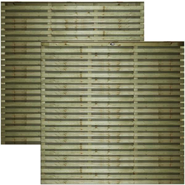[amazon variation] roma double-slatted [6ft x 1ft, 2ft, 3ft, 4ft] 0