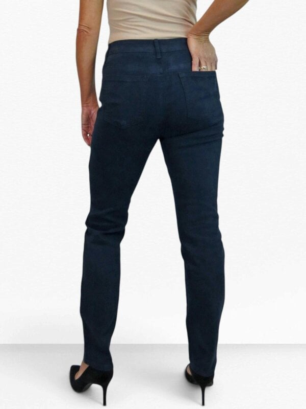 Paulo Due Women's High Waist Soft Stretch Slim Tapered Jeans