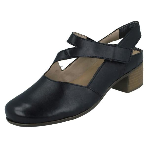 Rieker Ladies Rieker Mary Jane Open Back Shoes 41697