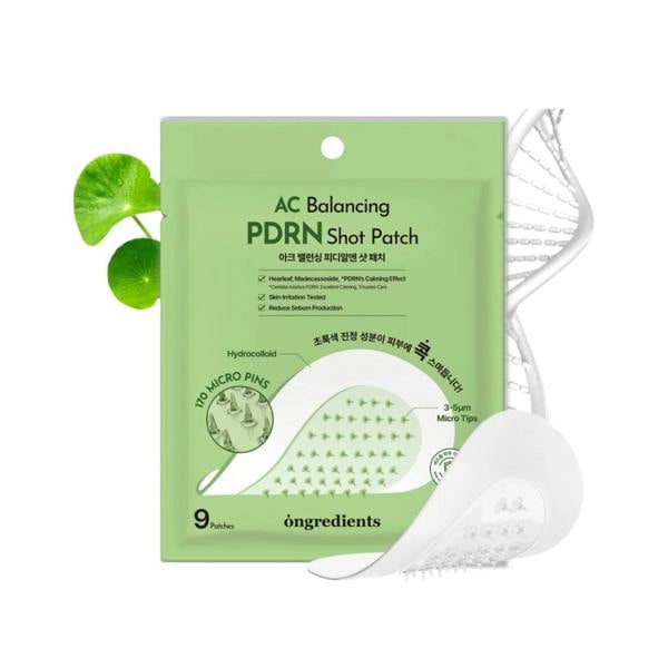 Easy-to-apply, fast-acting acne patches by Ongredients designed for overnight spot care to soothe sensitive skin and minimize blemish visibility at Atelier De Glow UK.