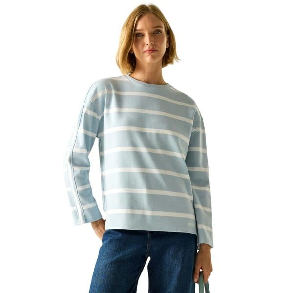 Regatta Womens/Ladies Avira Sweatshirt - Skyway/White - 