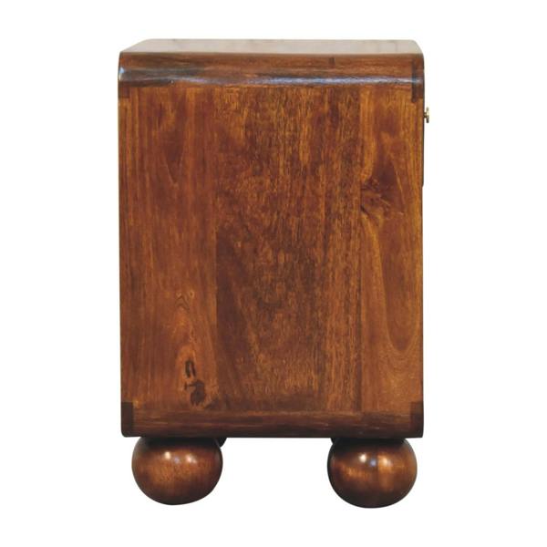 Artisan Furniture Chestnut Open Woven Bedside